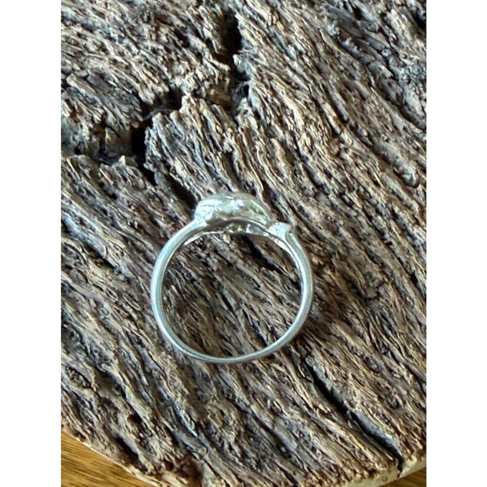 Sterling silver fish ring - Picture 2 of 4